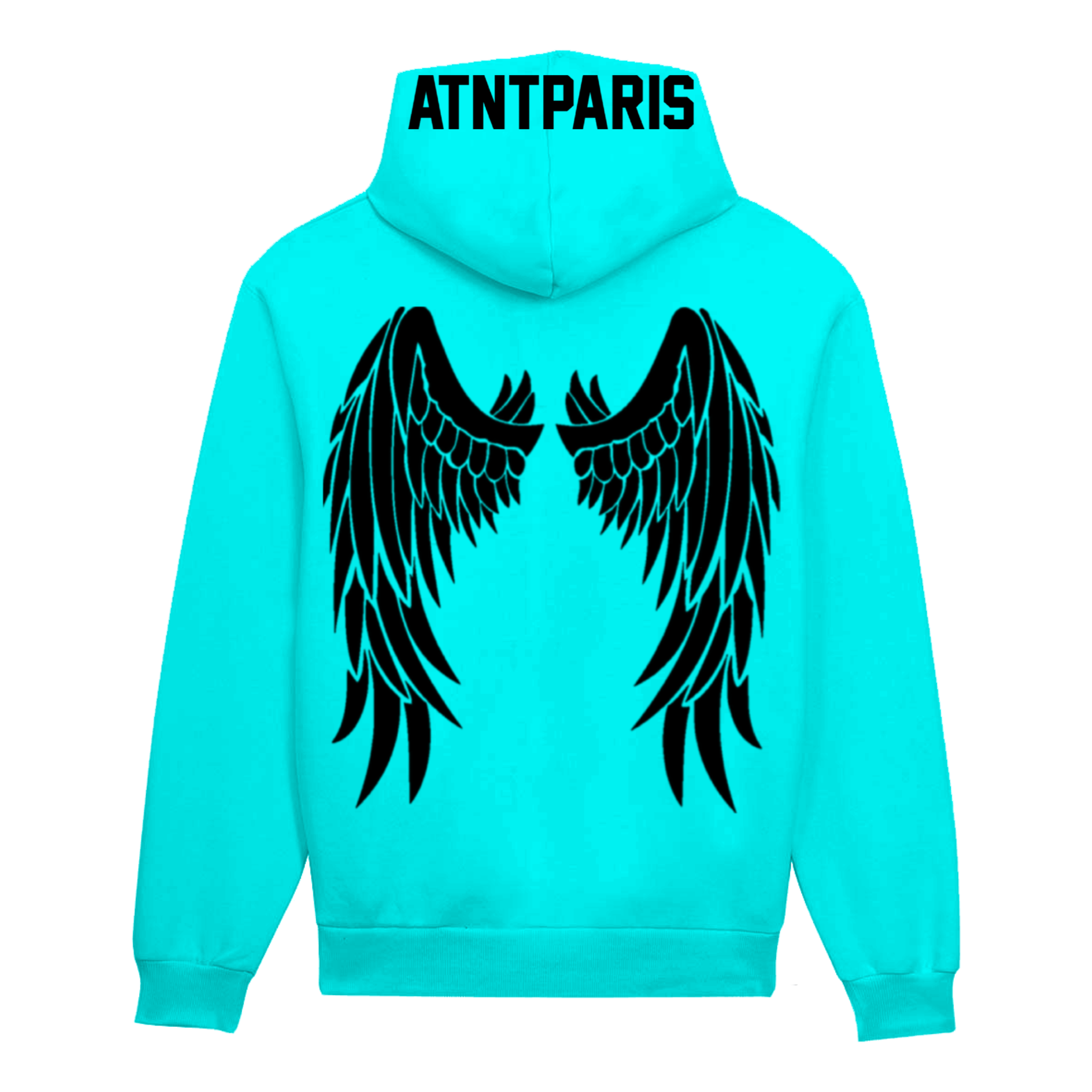 Sweat Capuche Bleu tiffany Dark Angel - Soldes 2025 - Atnt Paris