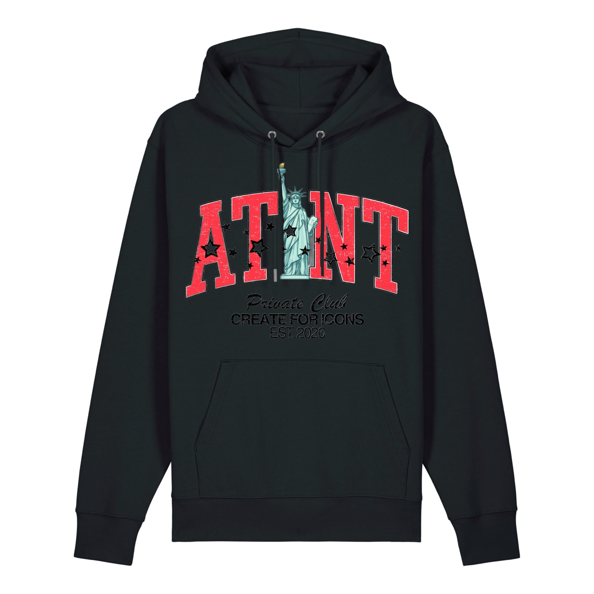 Sweat capuche Noir - Liberty