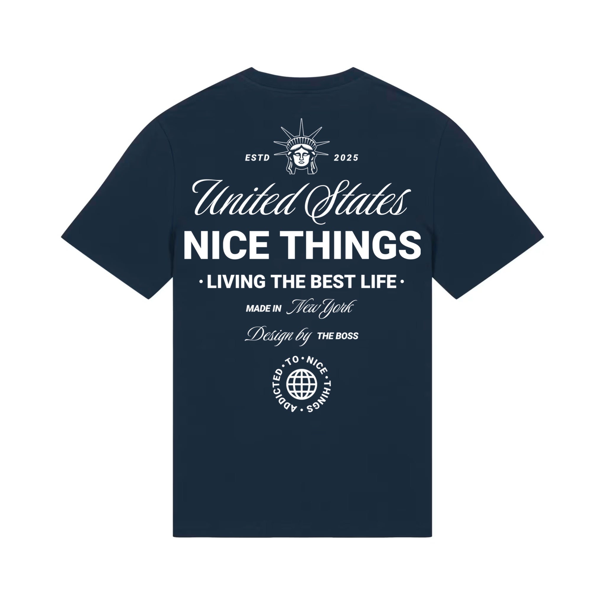 T-Shirt Navy – NYC Héritage