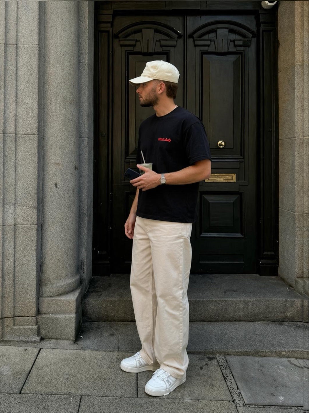 T-Shirt Noir Global Service