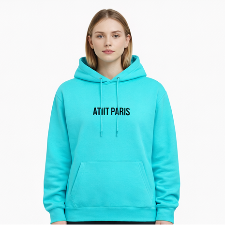 Sweat Capuche Dark Angel Bleu Tiffany - Exclusive Collection