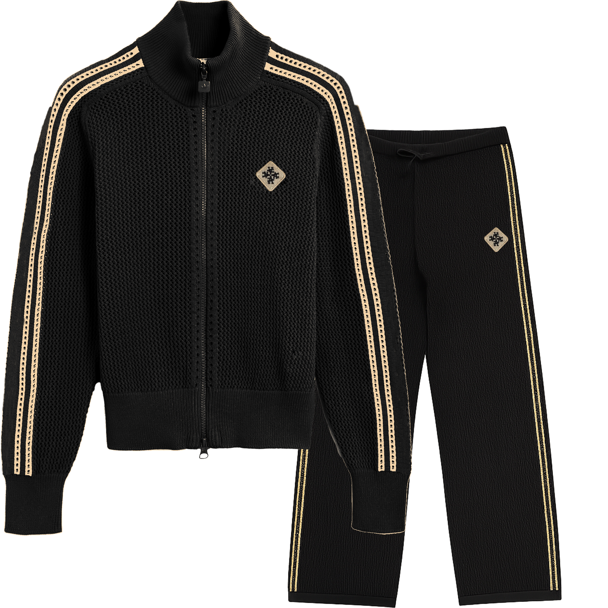Ensemble de Survêtement Signature Noir - Crochet