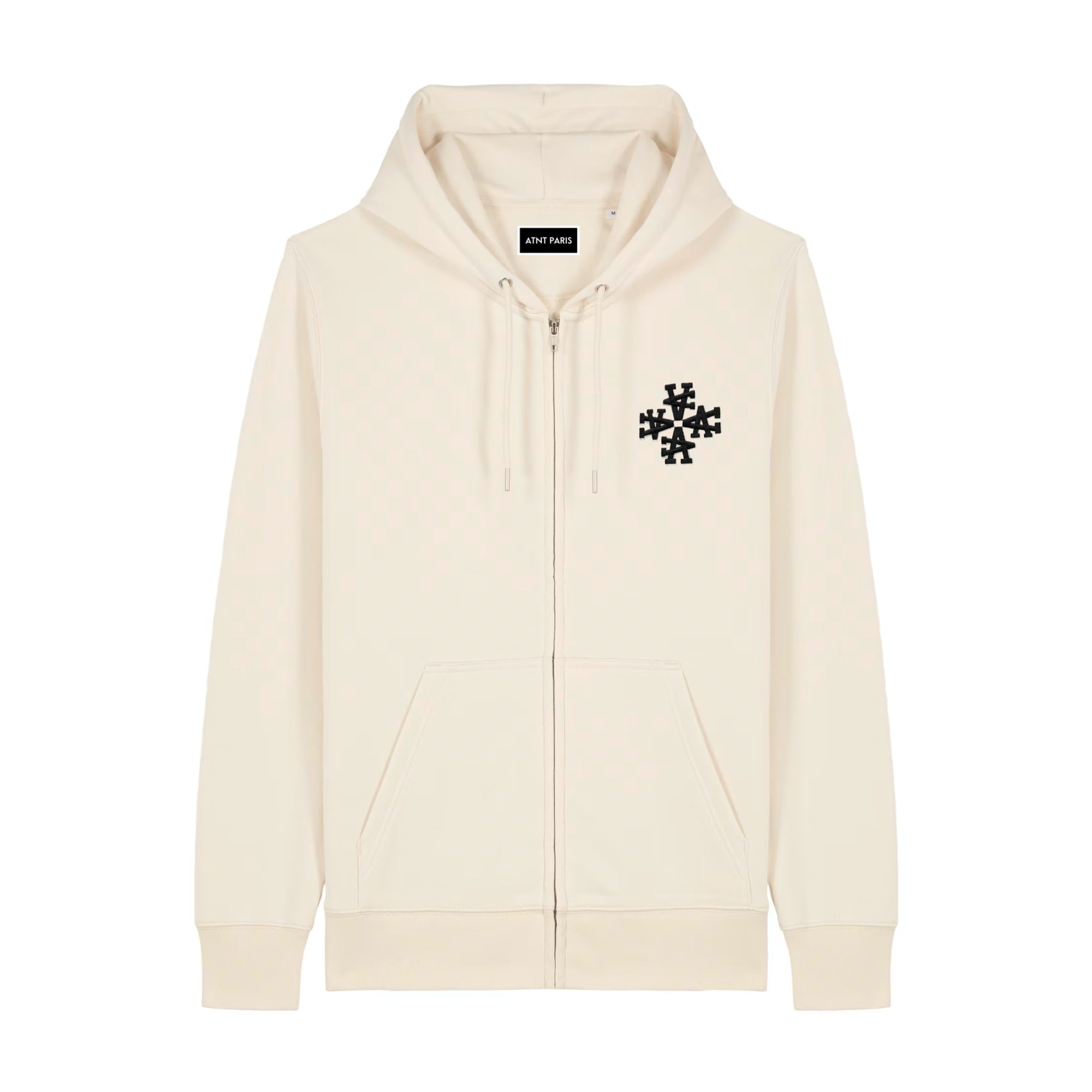 Gilet Zippé Signature Off White