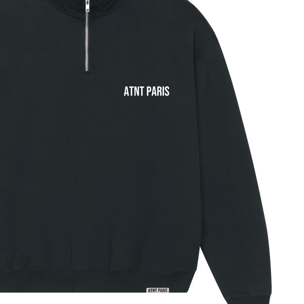 Sweat Col Trucker Noir – Essentials