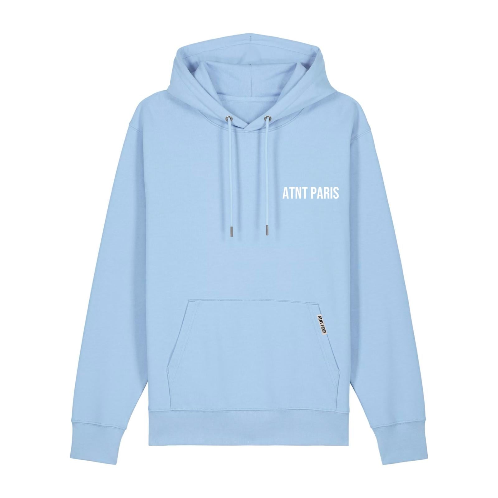 Sweat Capuche Light Blue – Essentials