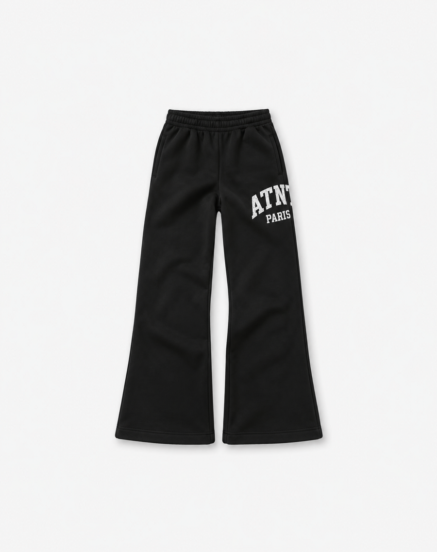 Jogging Femme Wide Leg Used Noir