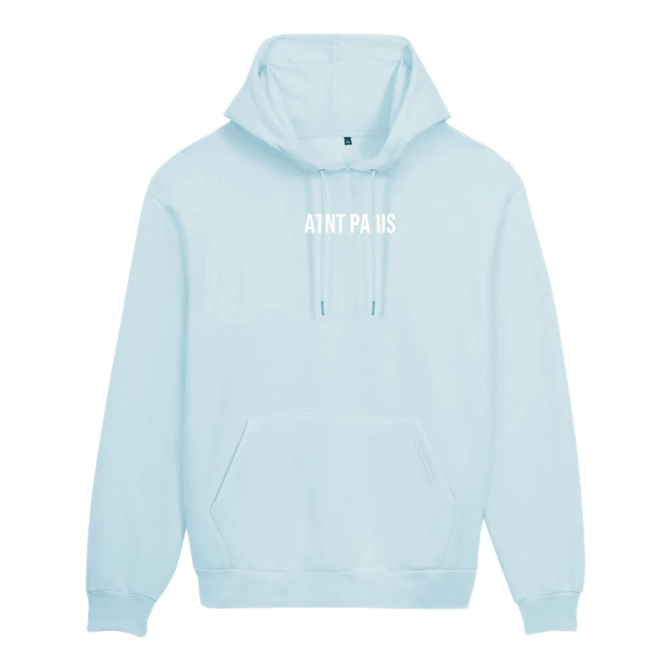 sweat capuche bleu ciel Dark Angel atnt paris