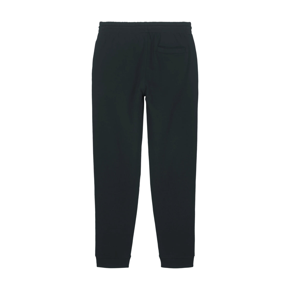 Pantalon de jogging noir à logo ATNT PARIS, vue de dos.