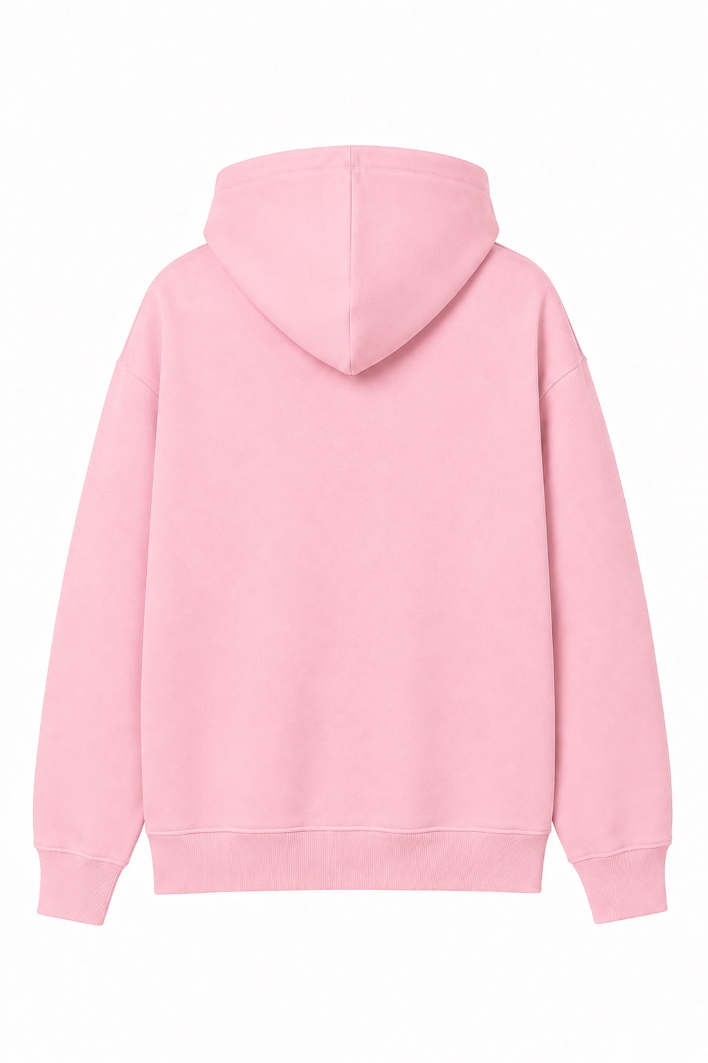 Sweat à capuche rose Jeunesse Dorée Perdue ATNT PARIS, vue de dos.