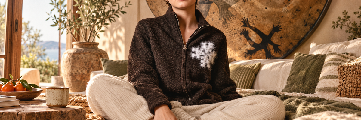 Ensemble femme ATNT Paris — panorama lifestyle, cocooning et vacances