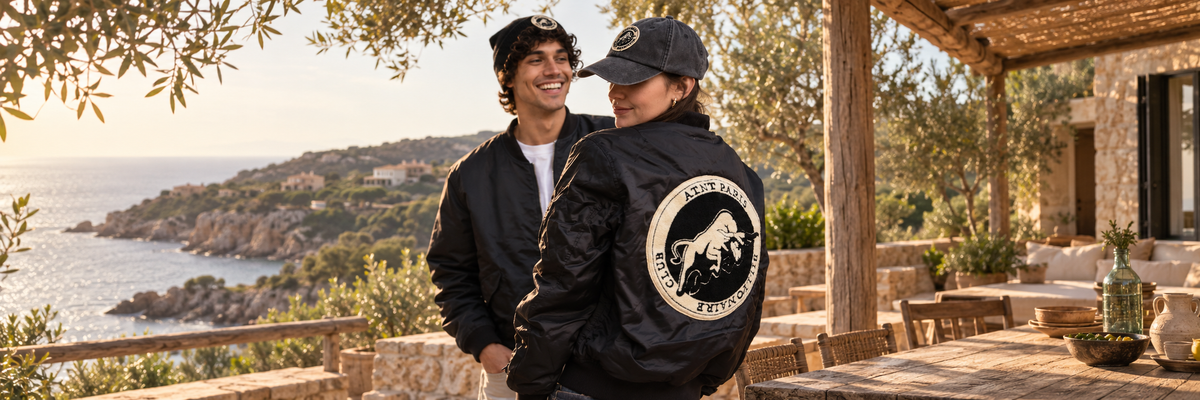 Manteaux et Vestes ATNT Paris — panorama lifestyle, lumière naturelle chaude