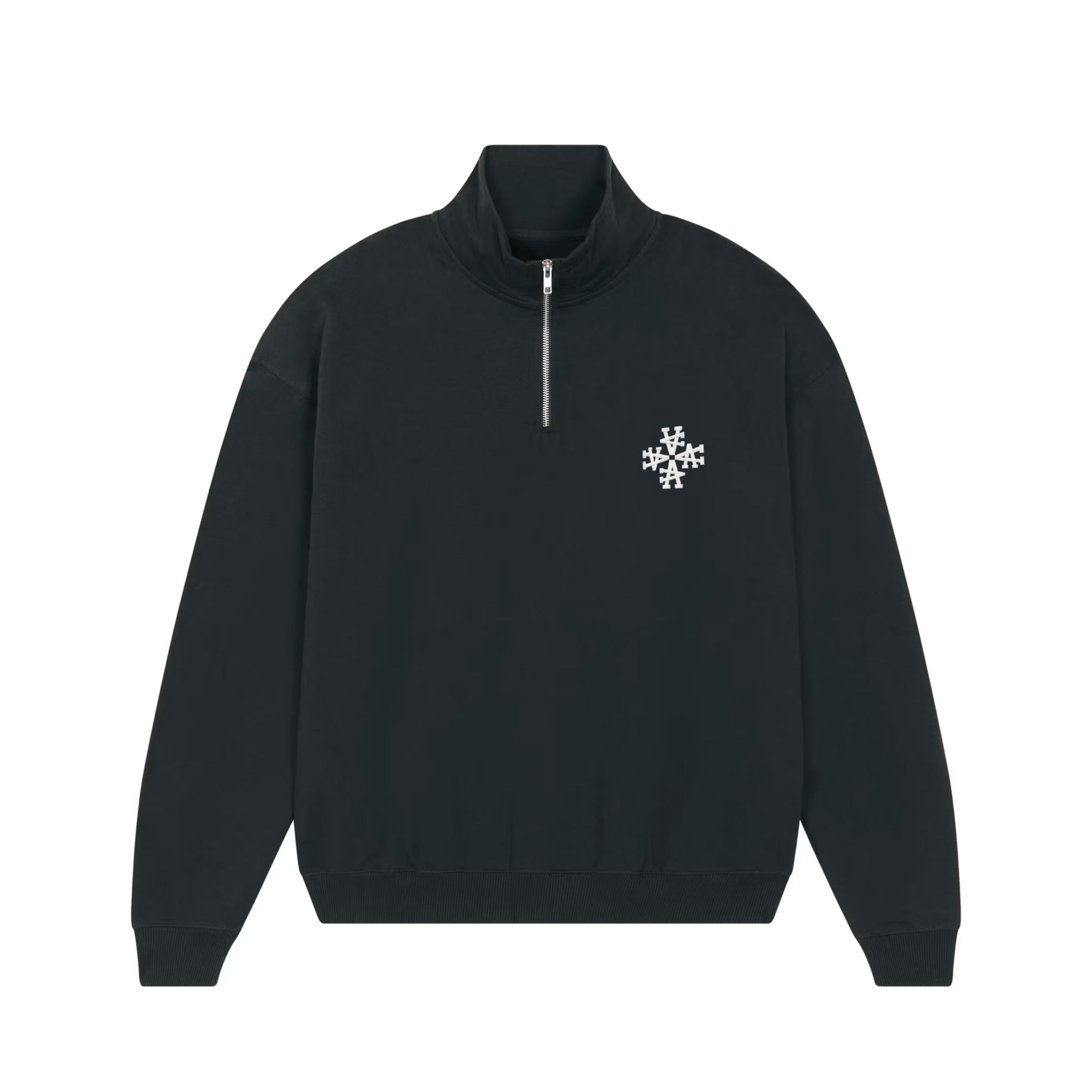 Sweat Col Trucker Signature noir