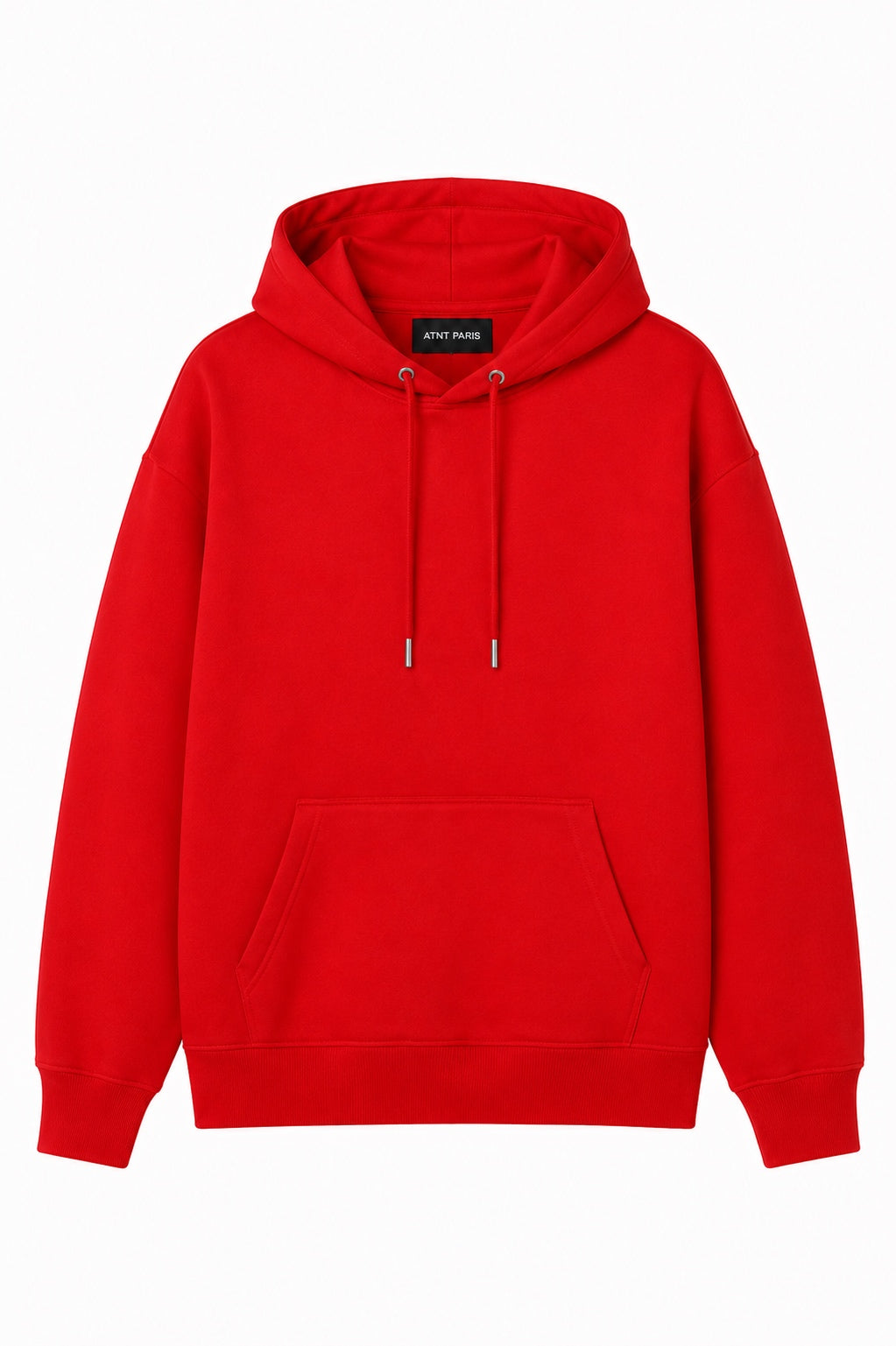 Sweat à Capuche Rouge « Can't Lose My Virginity » – ATNT Paris