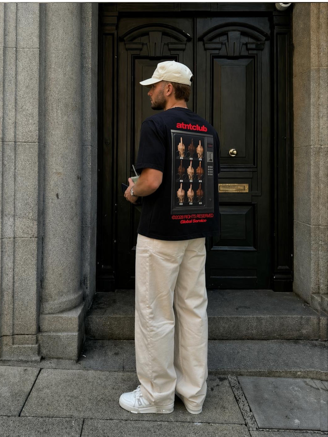 T-Shirt Noir Global Service