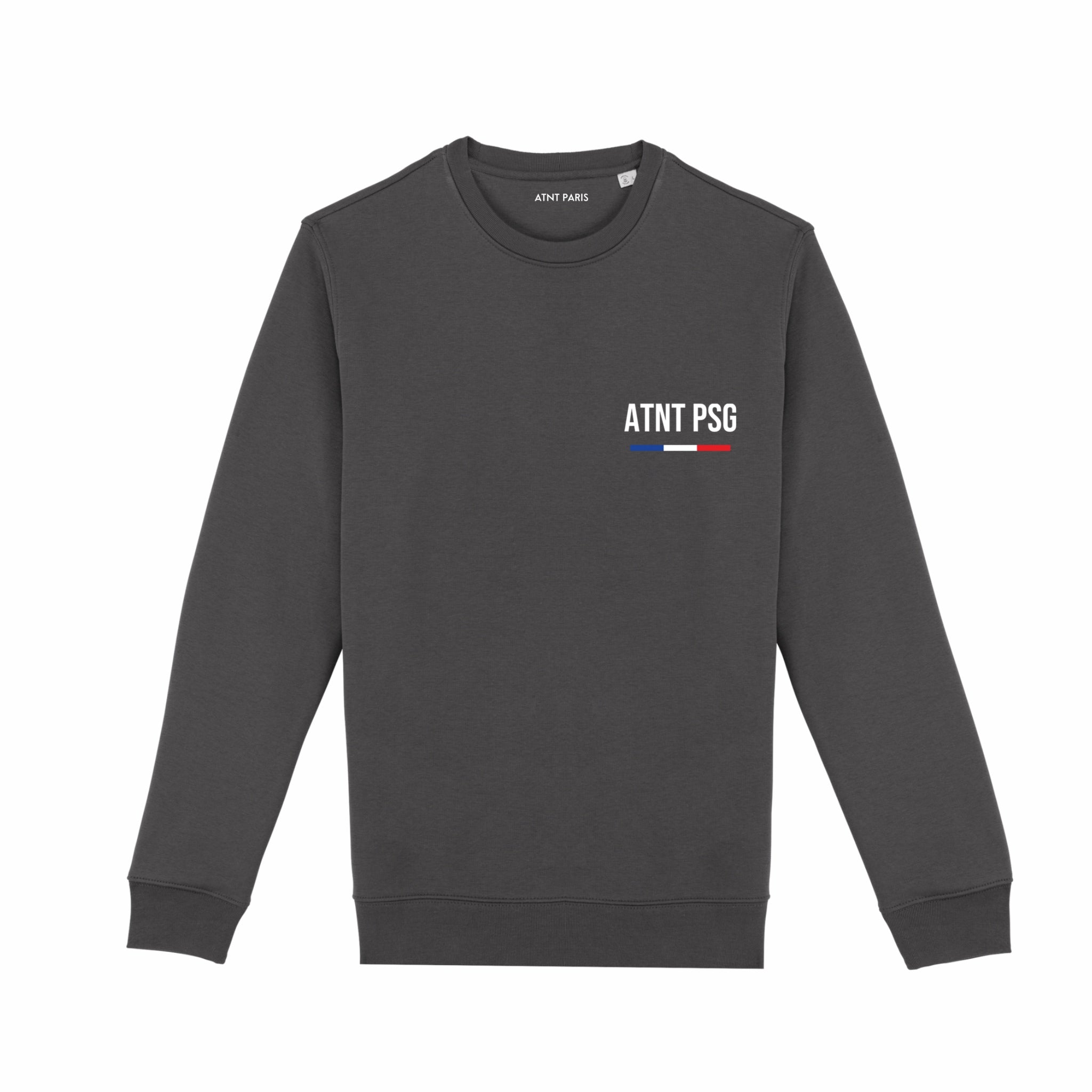 Sweat-shirt Unisexe à Col Rond Proud of psg  Gris souris