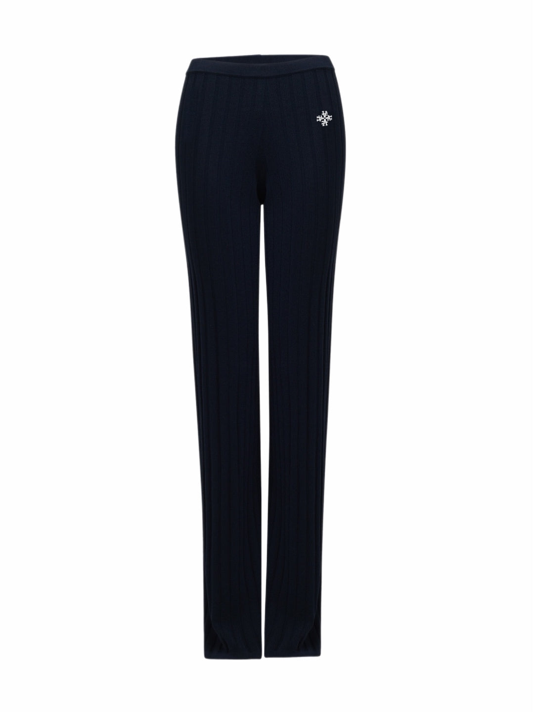 Pantalon ATNT Signature en maille côtelée Navy