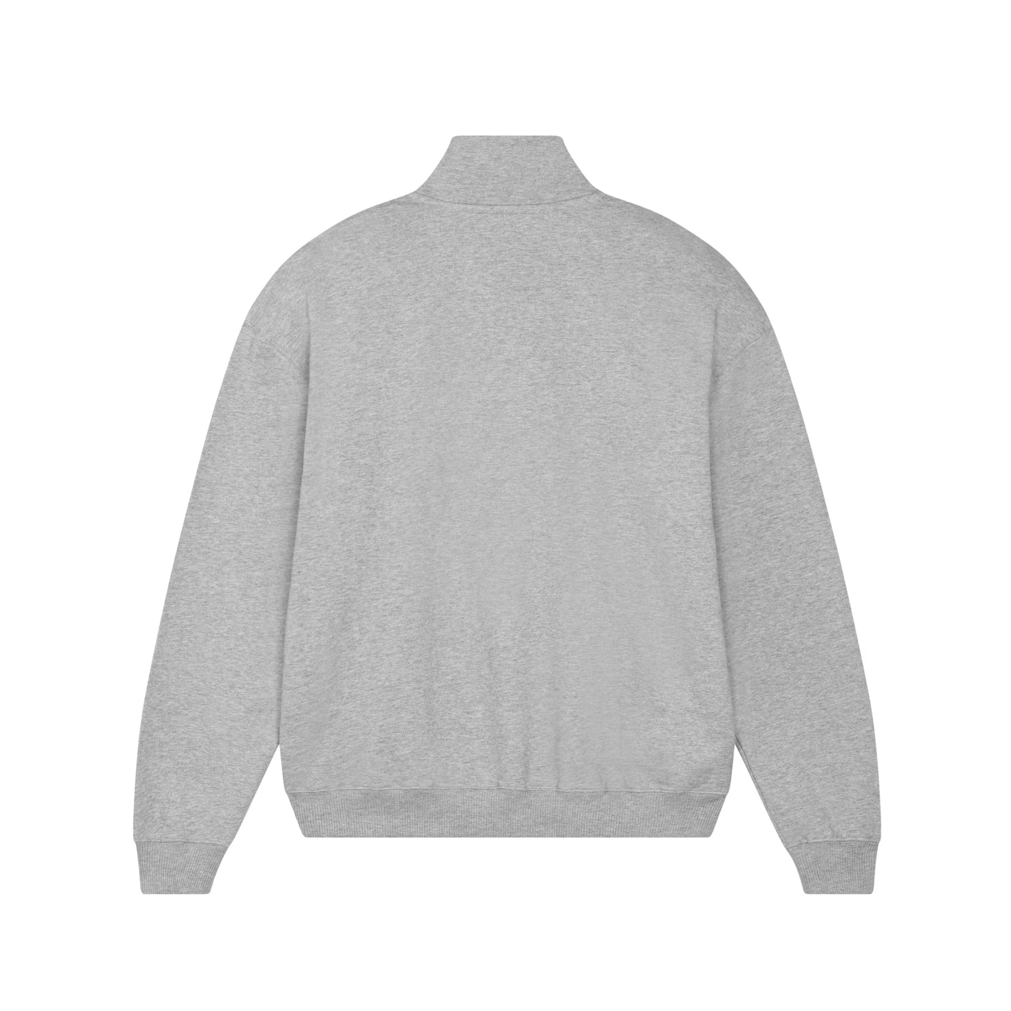 Sweat Col Trucker Signature gris