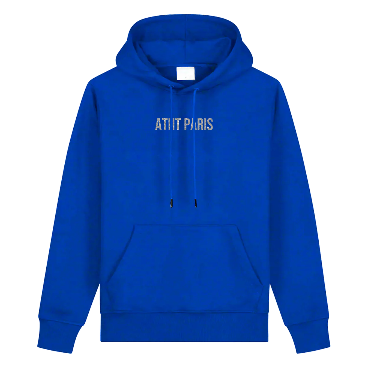Rhinestone - Sweat Capuche Bleu roi Dark Angel