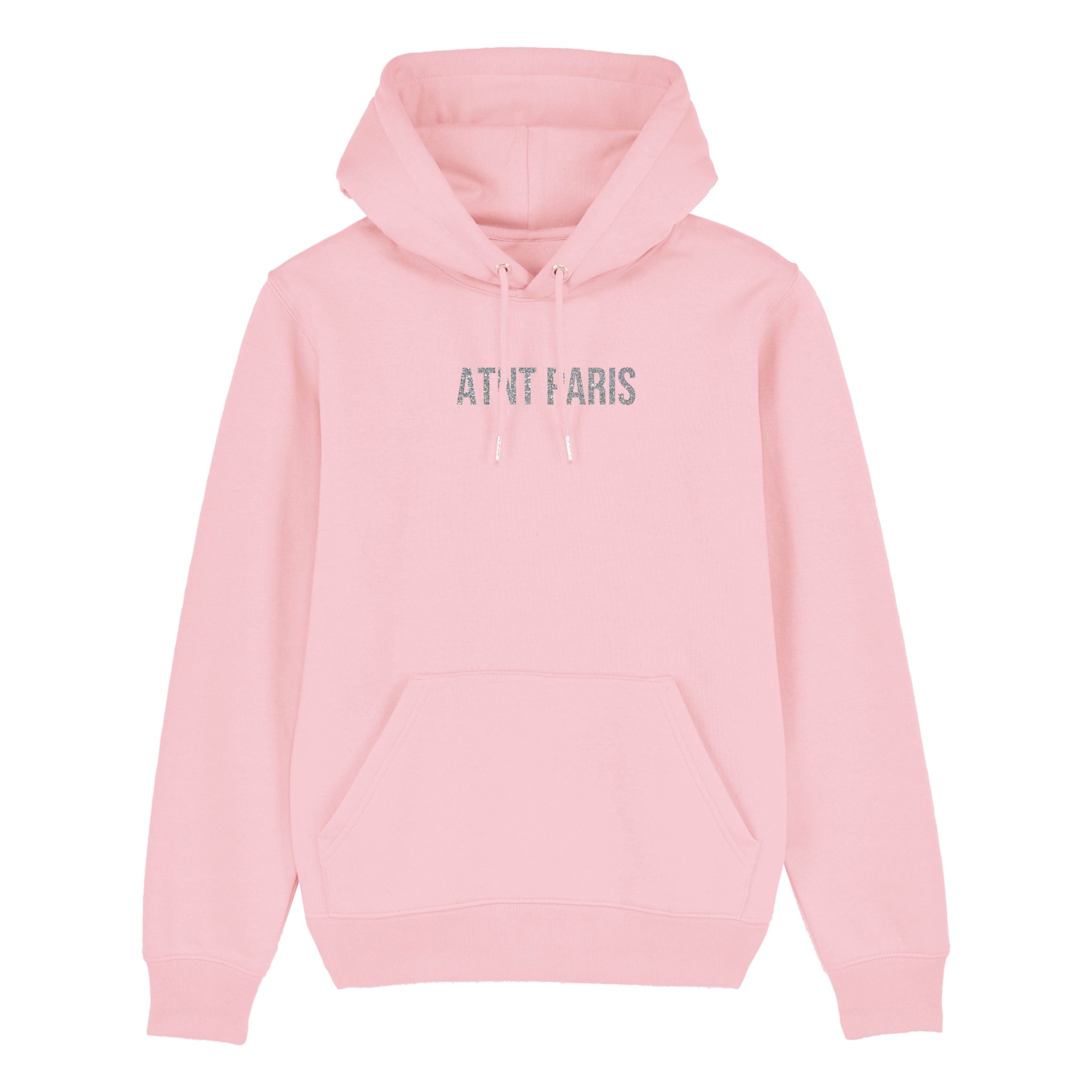 Rhinestone - Sweat Capuche Light Pink Dark Angel
