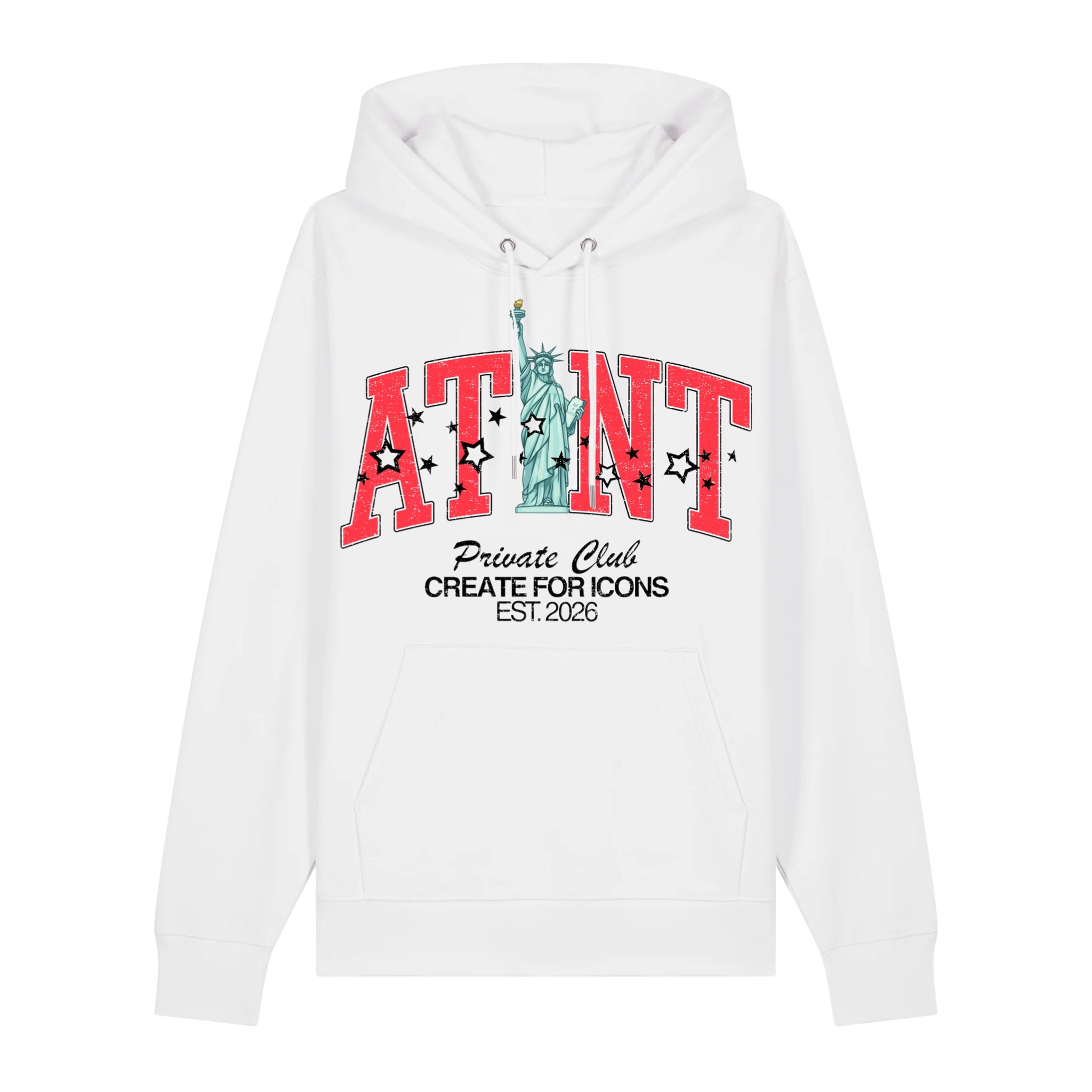 Sweat capuche Blanc - Liberty