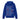 Sweat Capuche Bleu Roi Love heart Strass