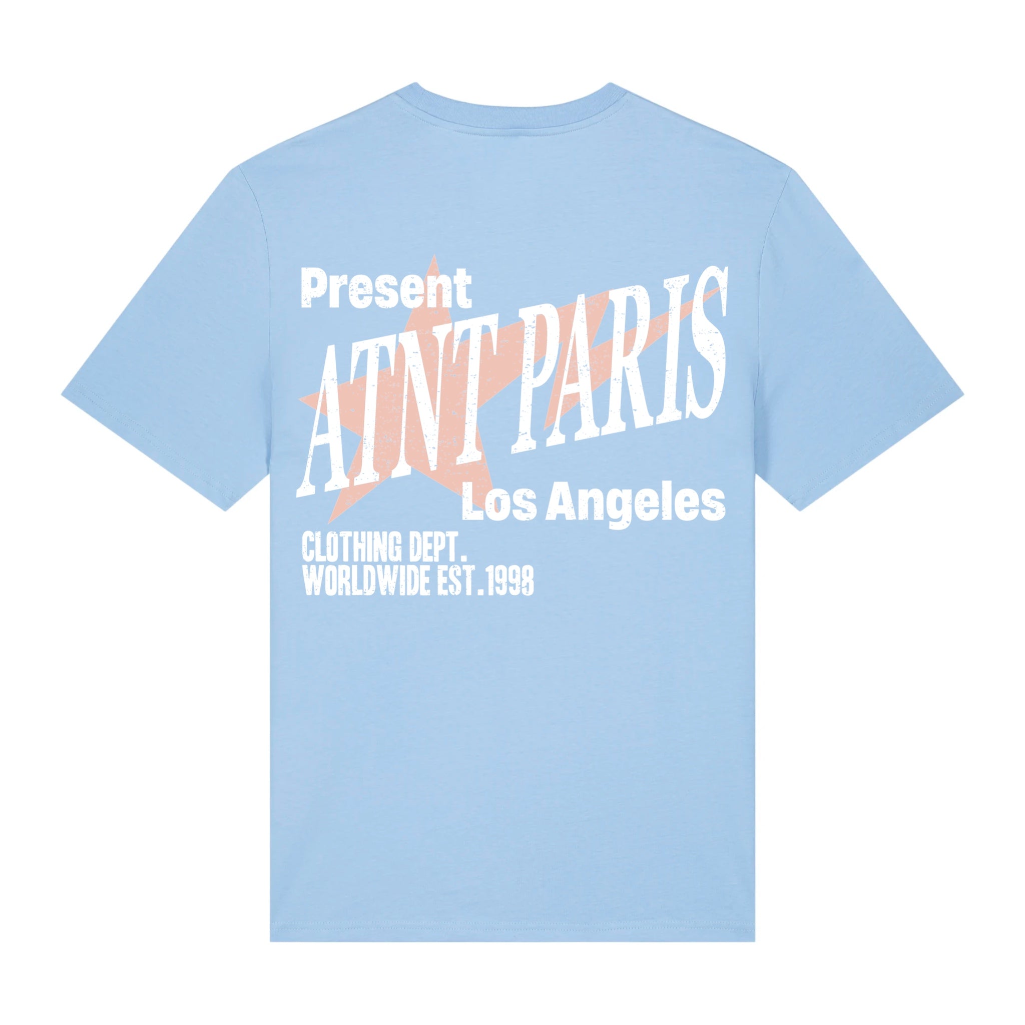 Tee Shirt Unisexe Bleu Ciel Dept Los Angeles