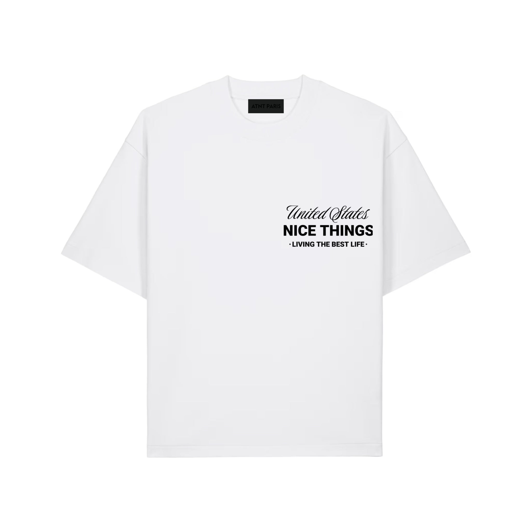 T-shirt oversize Blanc Nyc Heritage