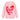 Sweat Capuche Pink Enfant Trust Love