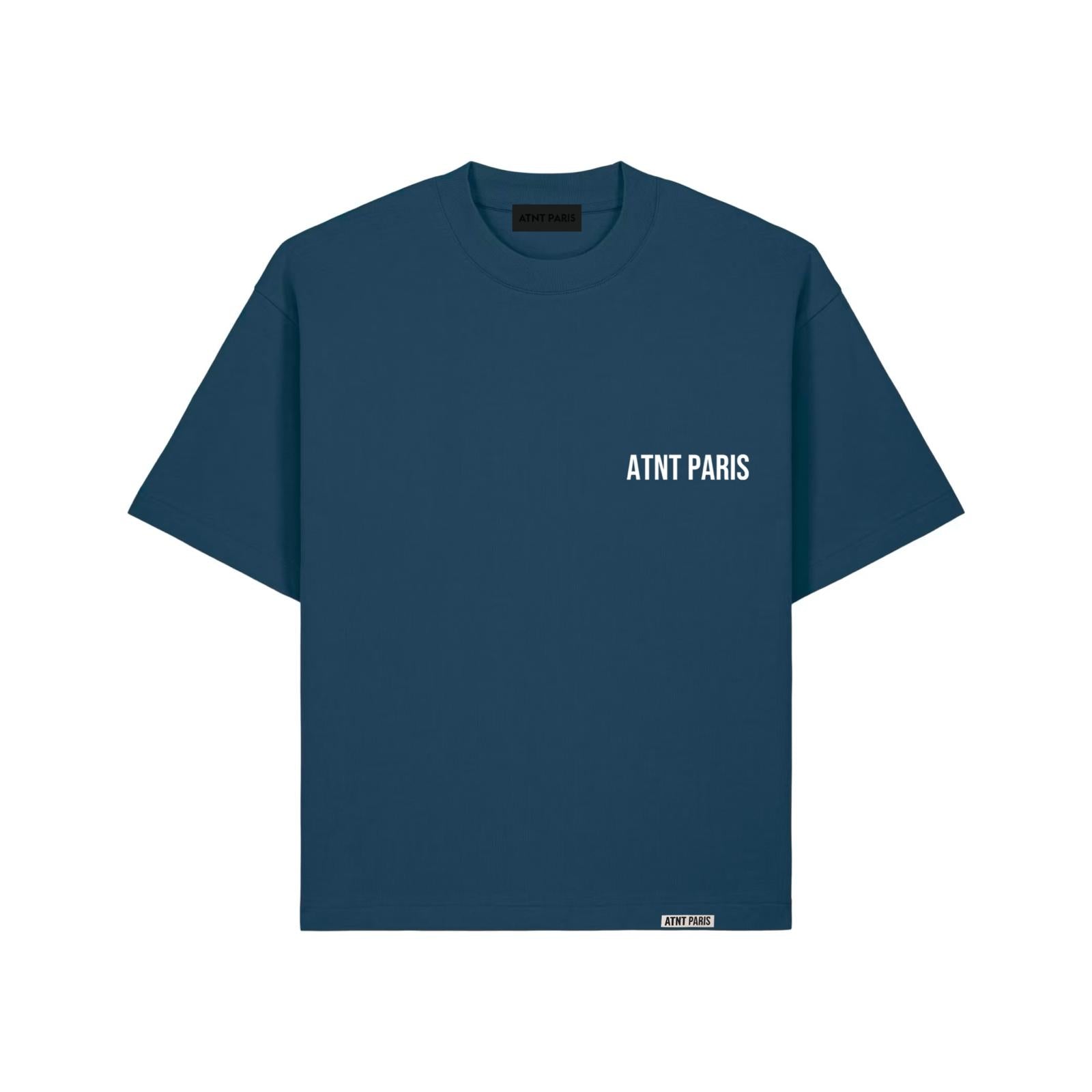 T-shirt Oversize Bleu Pétrole –  Essentials