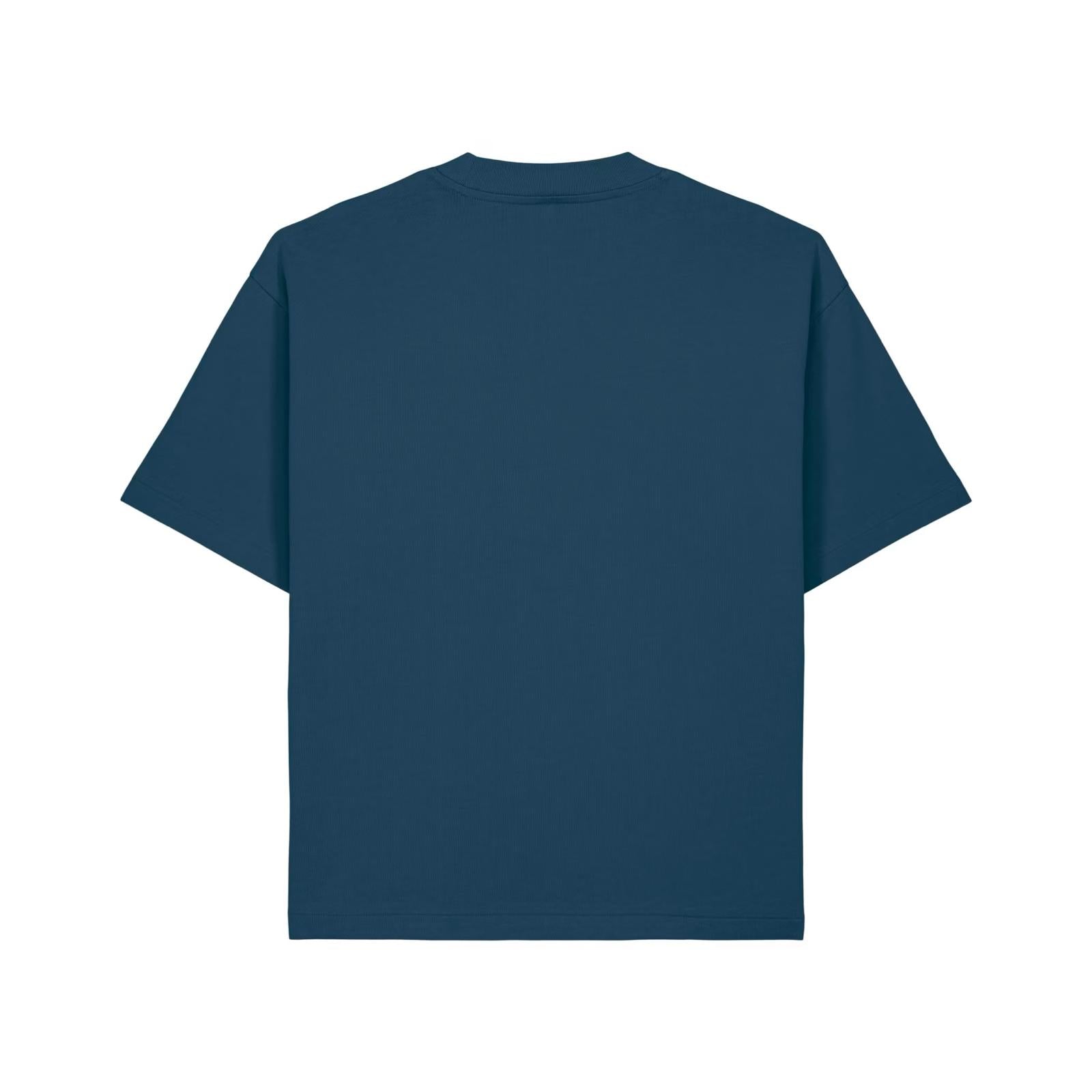 T-shirt Oversize Bleu Pétrole –  Essentials