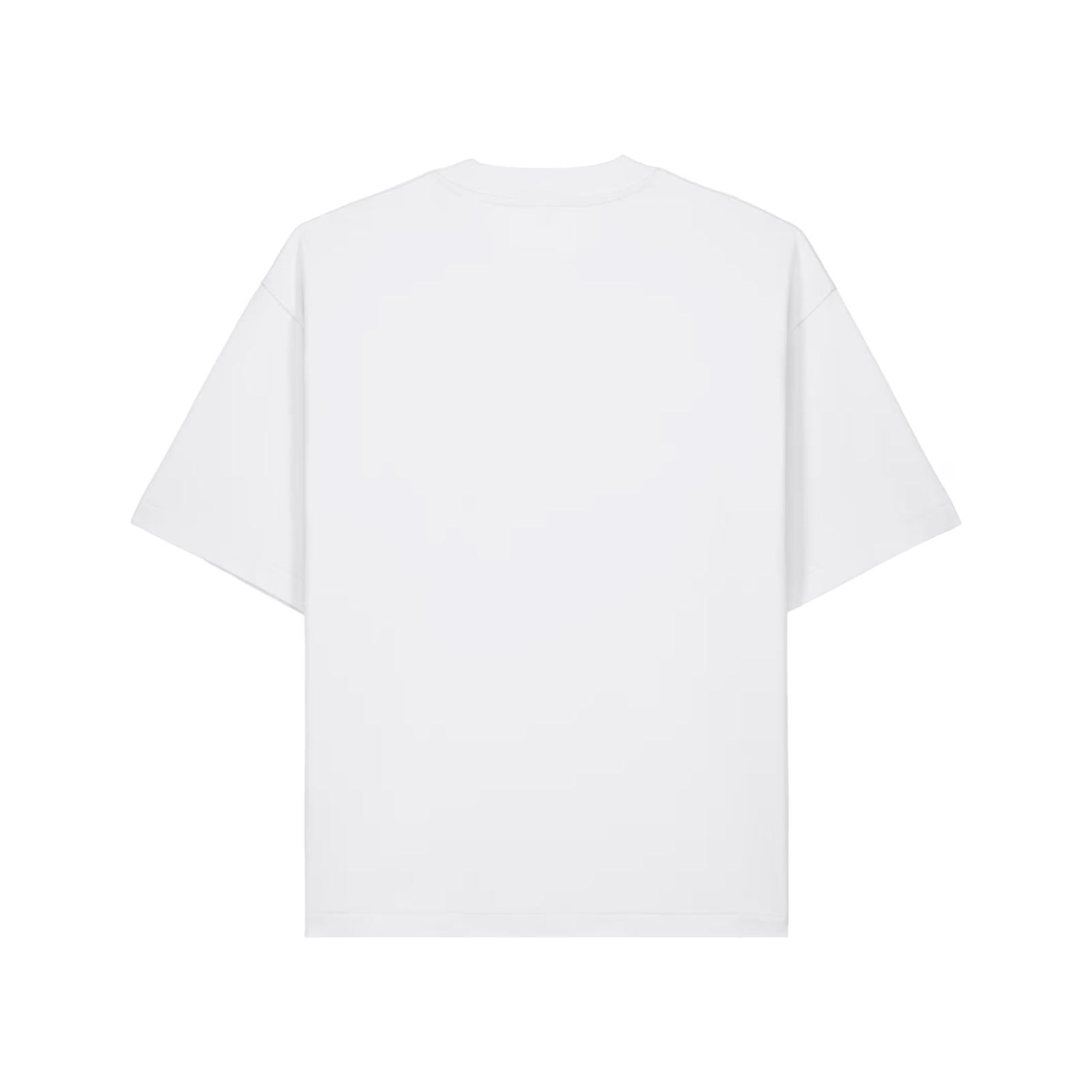 T-shirt Oversize Blanc –  Essentials