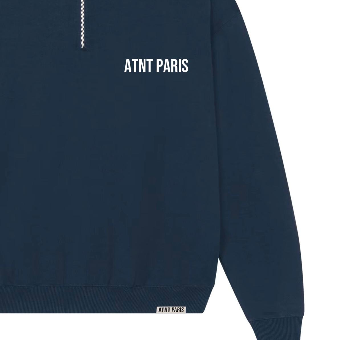 Sweat Col Trucker Navy –  Essentials