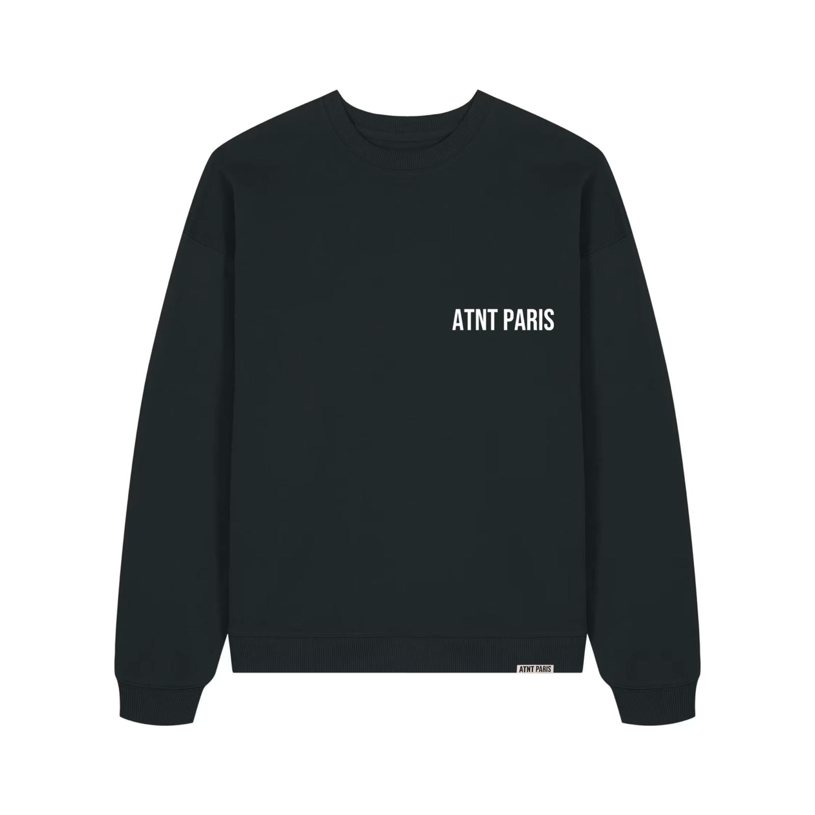 Sweat Col rond Noir –  Essentials