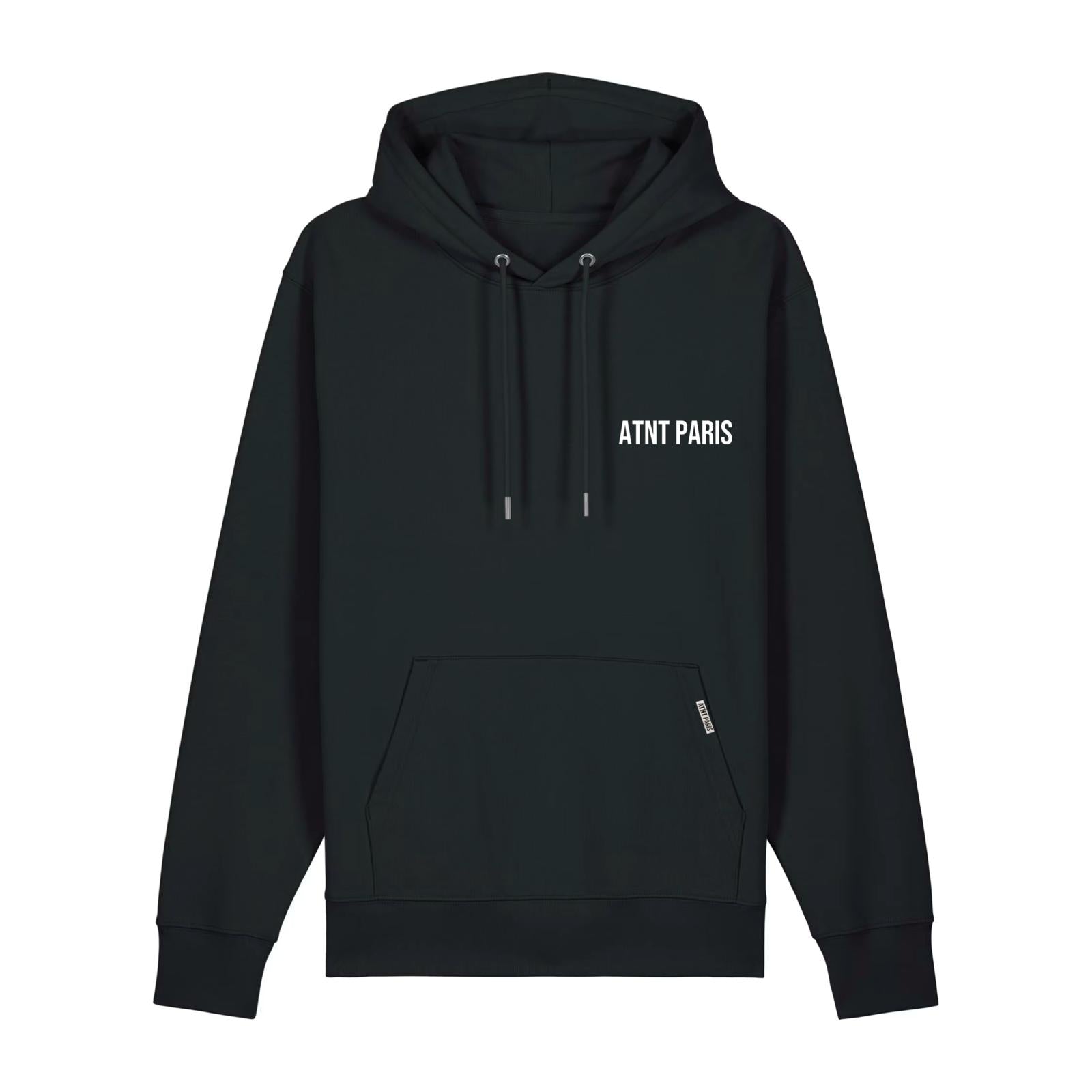 Sweat Capuche oversize Noir  –  Essentials