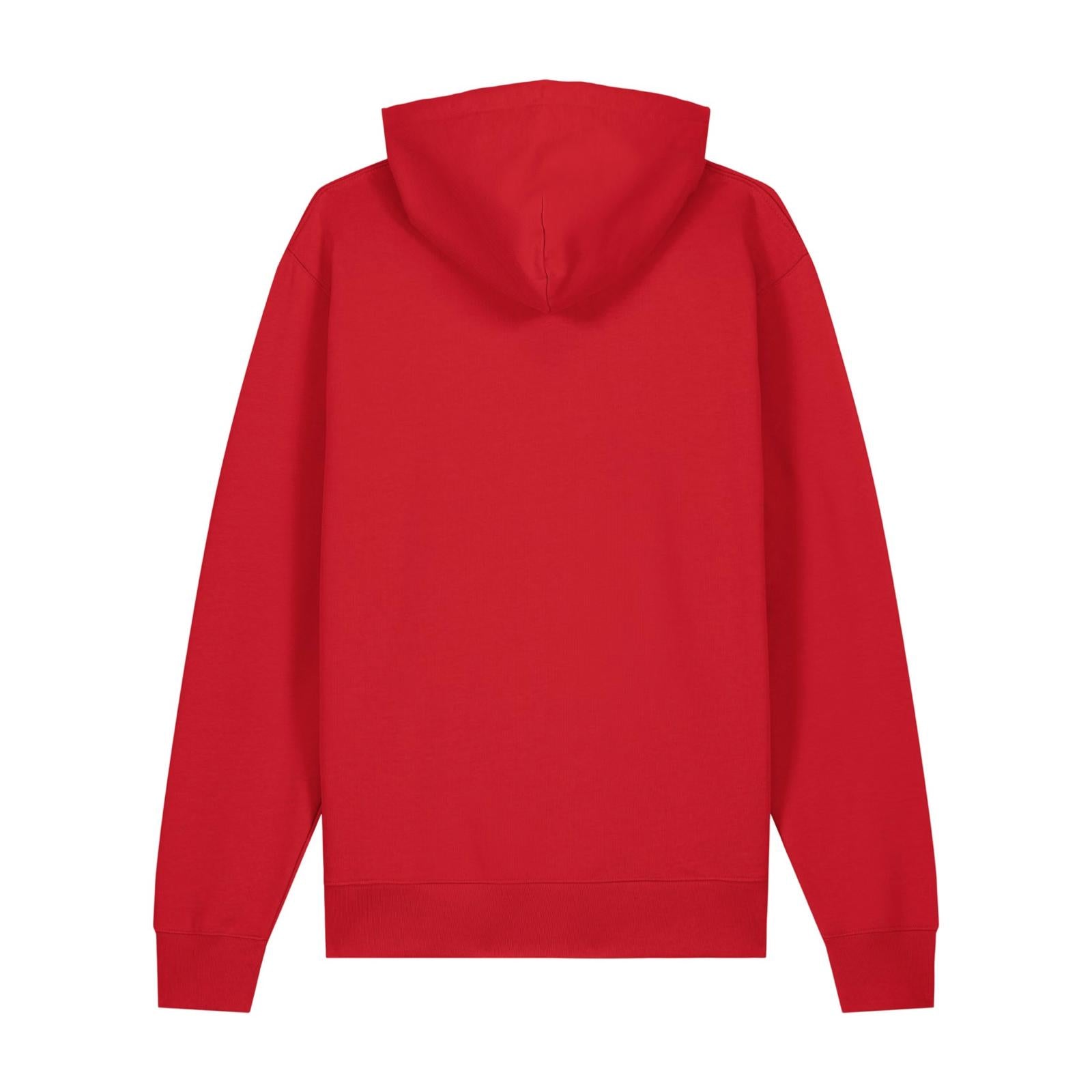Sweat Capuche Rouge  –  Essentials