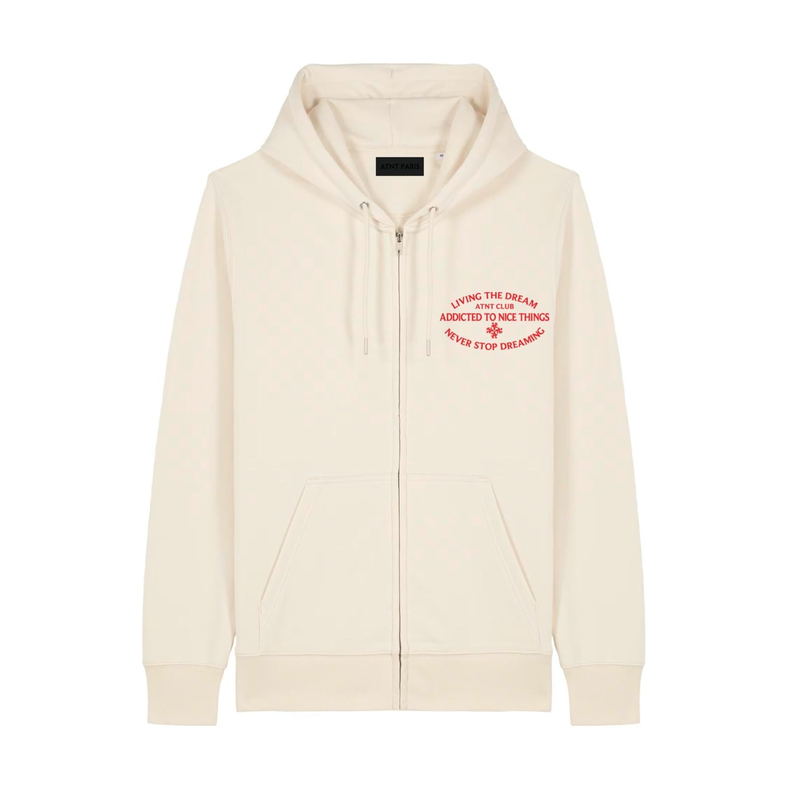 Gilet zippé Off White Never Stop Dreaming