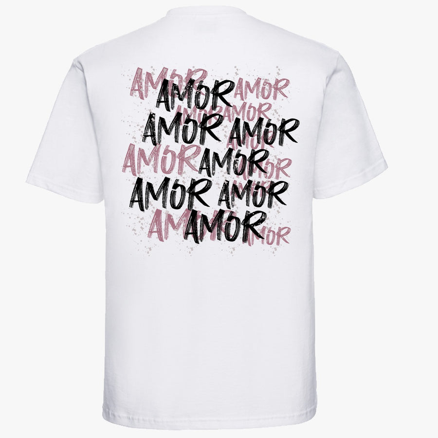 Amor - Tee shirt unisexe blanc