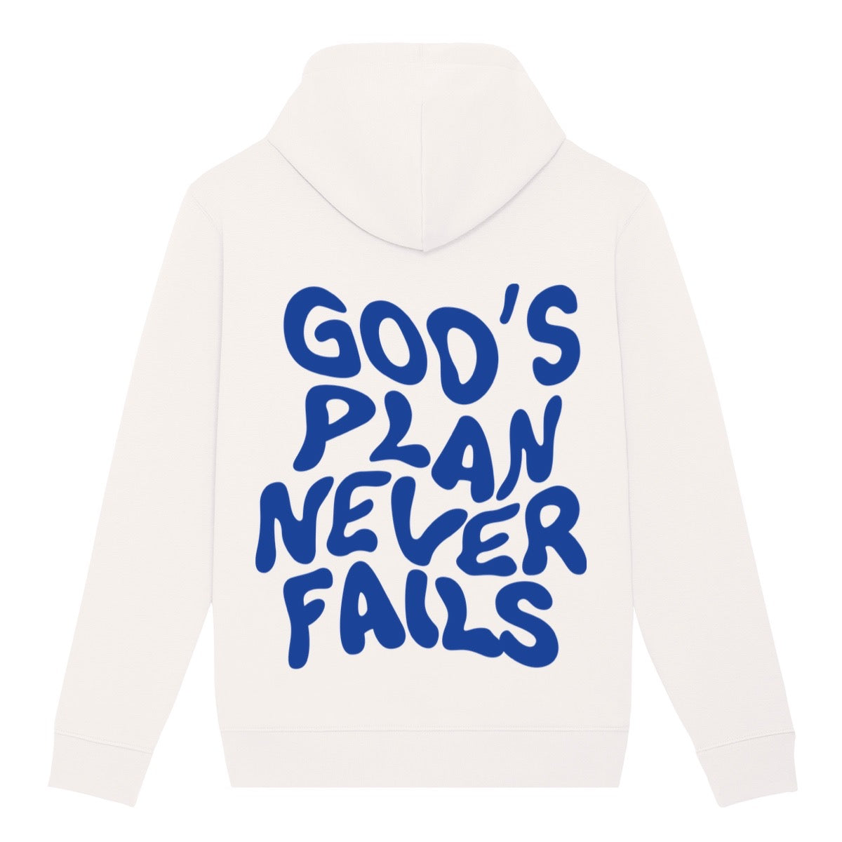 Sweat Capuche Blanc 'God's Plan'