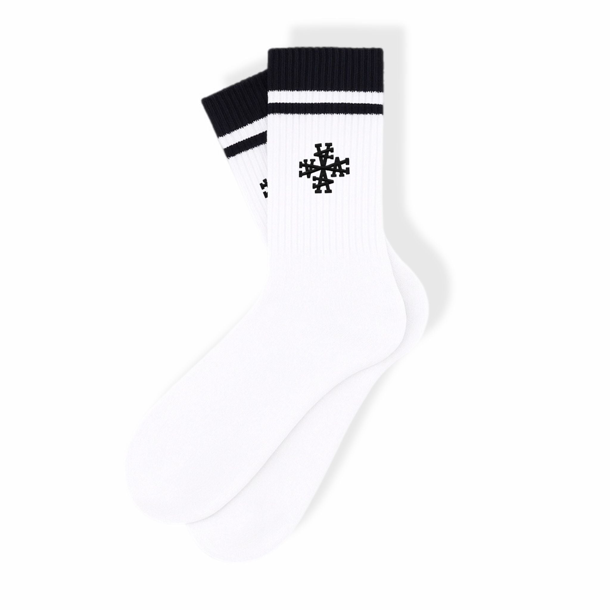 Chaussettes Mi-Hautes Unisexes Siganture noir