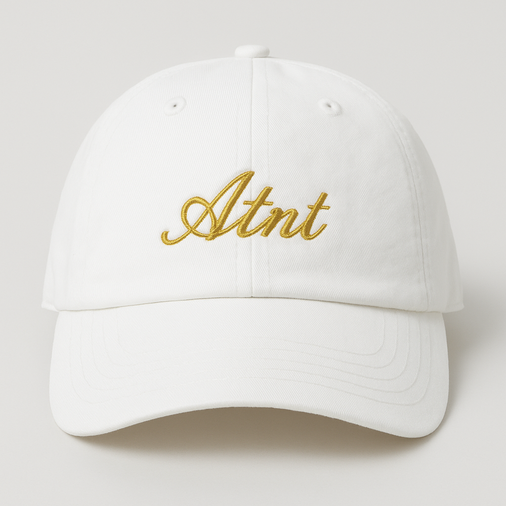 Casquette Signature - blanche/dorée