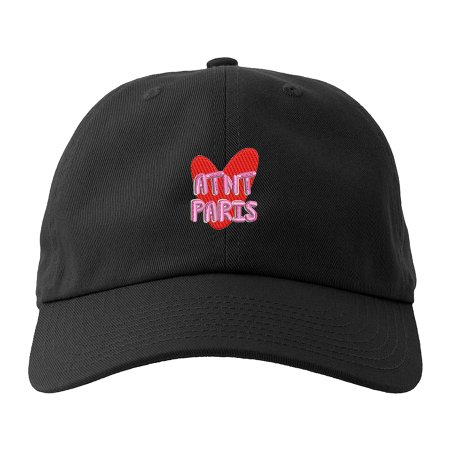 Casquette Noir Heart ATNT