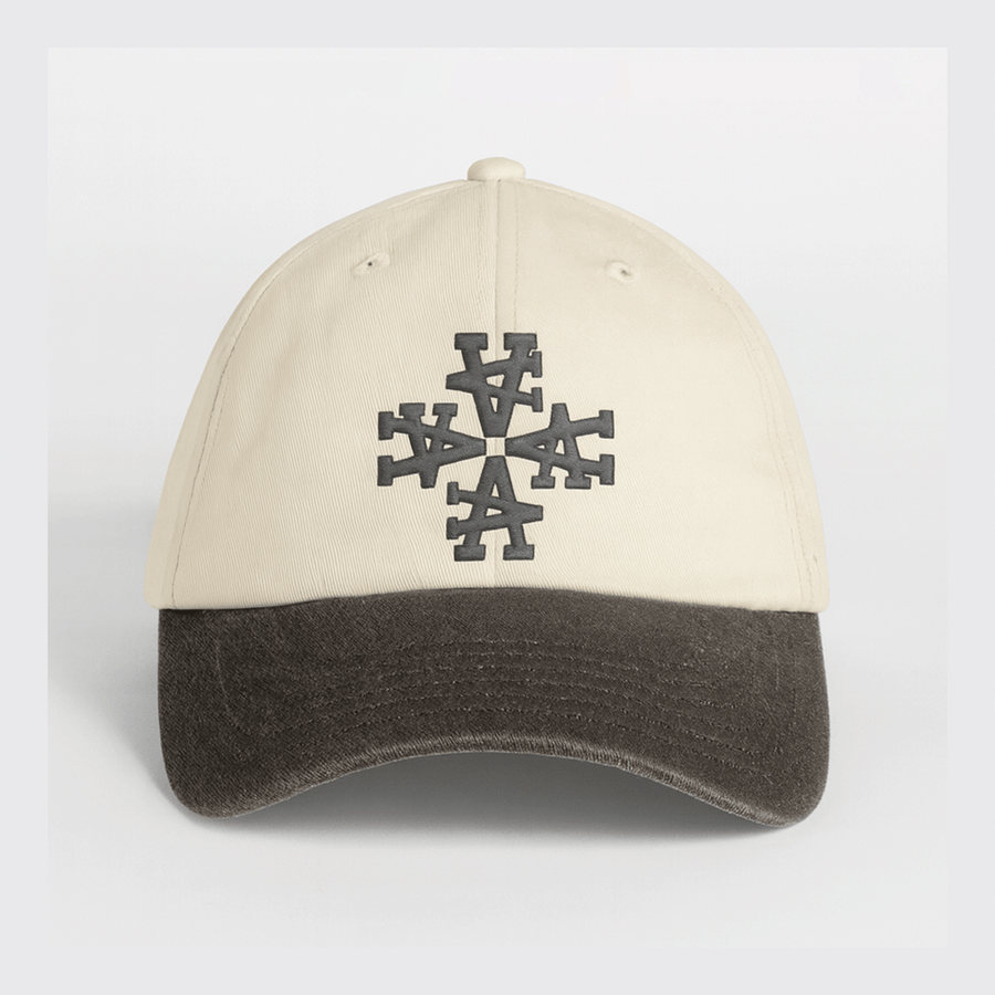 Casquette Vintage Logo A -Blanc/Noir