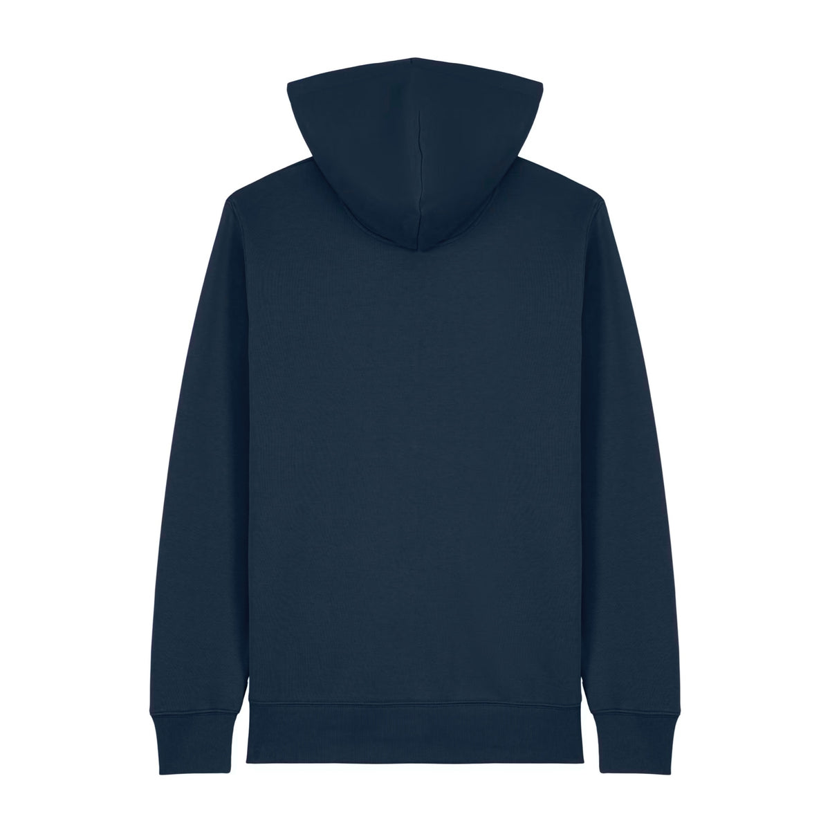 Gilet zippé signature bleu marine ATNT PARIS, vue de dos.