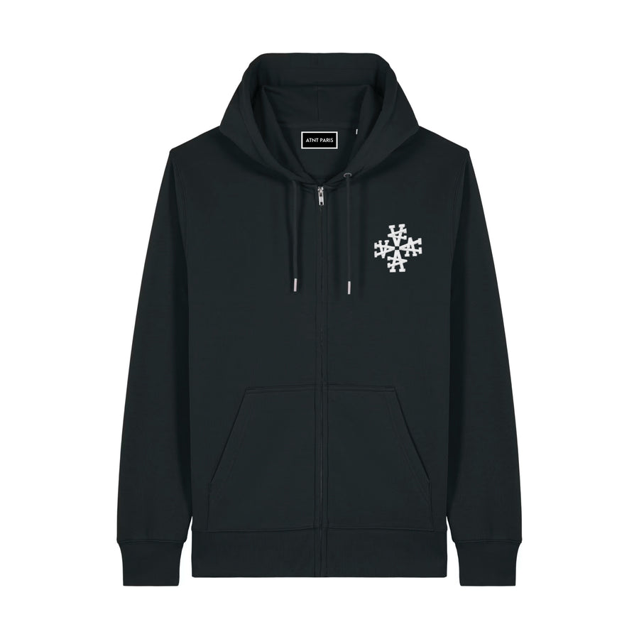 Gilet Zippé Signature noir