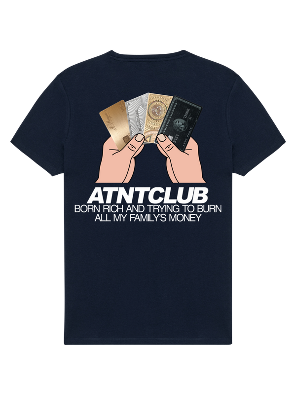 T-Shirt Bleu marine Born Rich