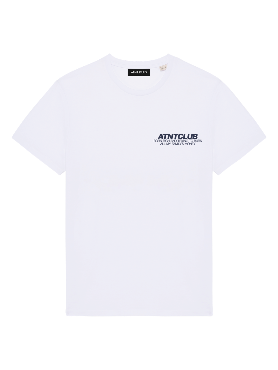 T-Shirt Blanc Born Rich