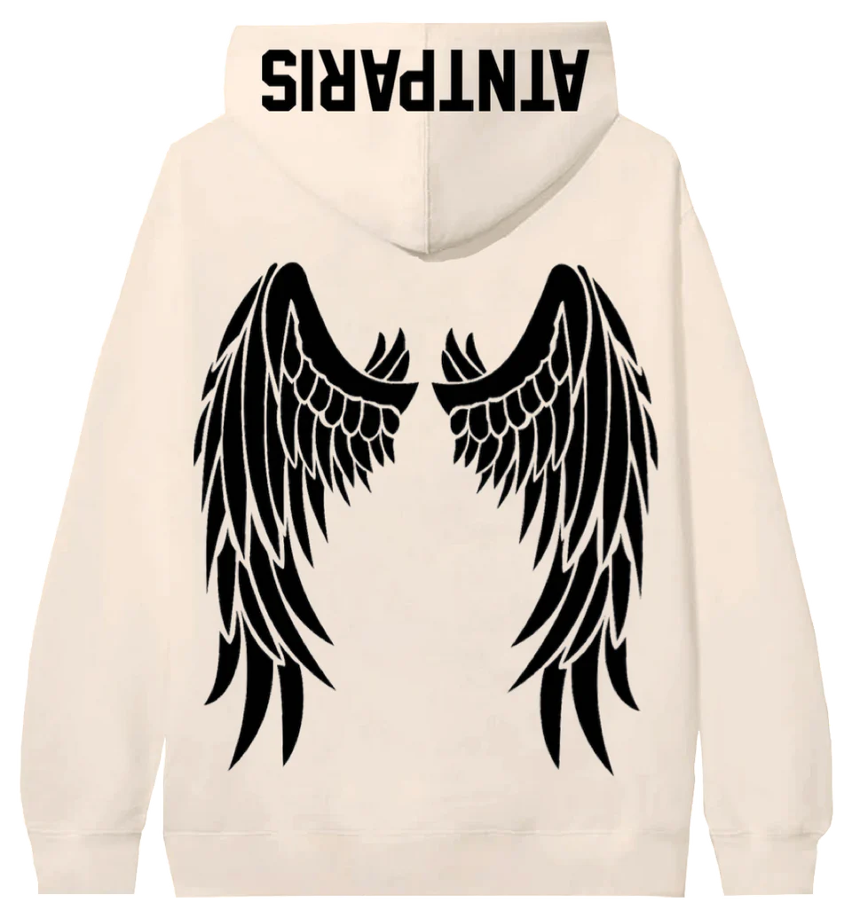 sweat capuche blanc Dark Angel atnt paris