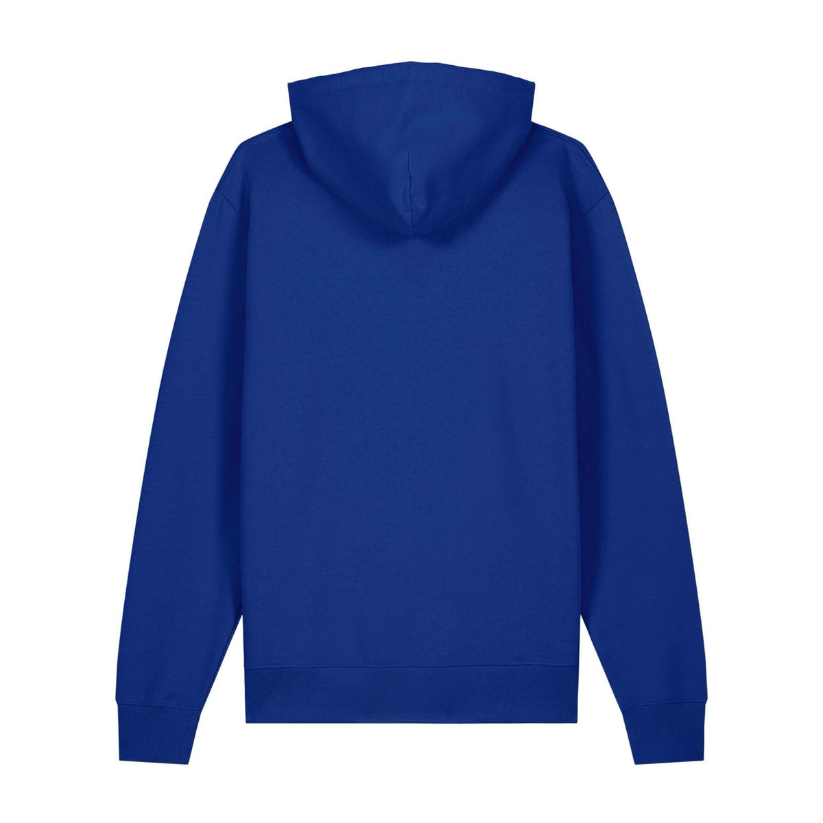 Sweat à capuche bleu essentials ATNT PARIS, vue de dos.