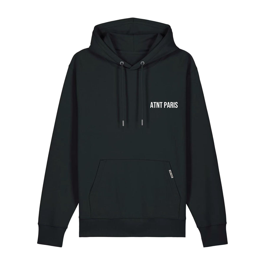 Sweat Capuche oversize Noir  –  Essentials