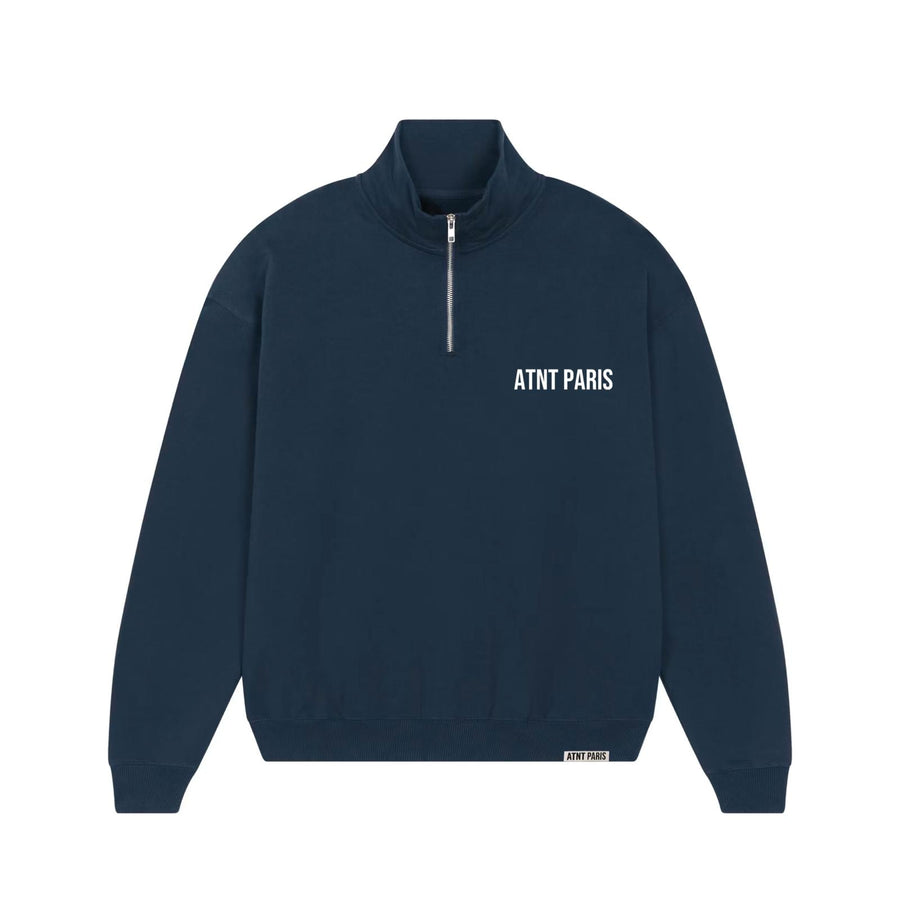 Sweat Col Trucker Navy –  Essentials